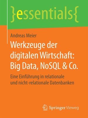 cover image of Werkzeuge der digitalen Wirtschaft